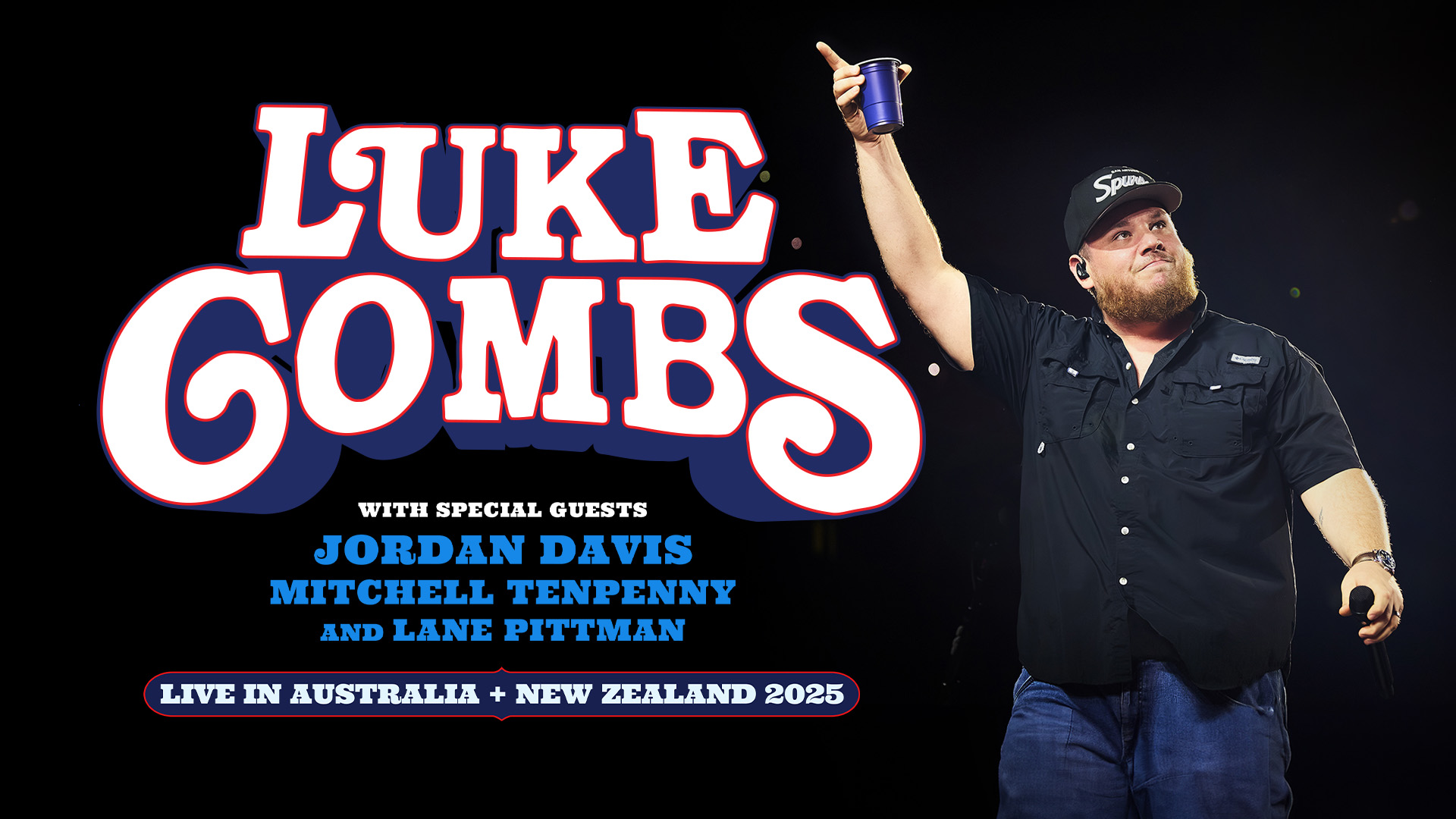 Luke Combs | Live in Australia + New Zealand